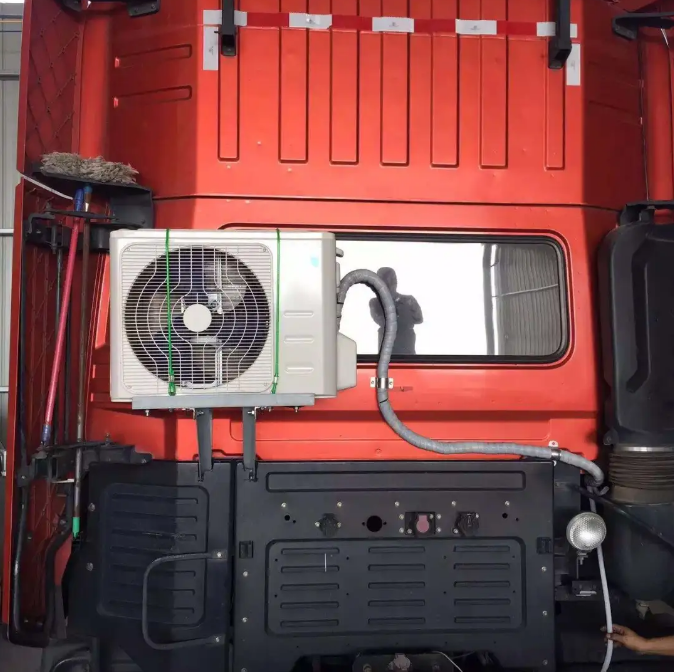 货车上自带空调为啥还要再装一台挂机呢?